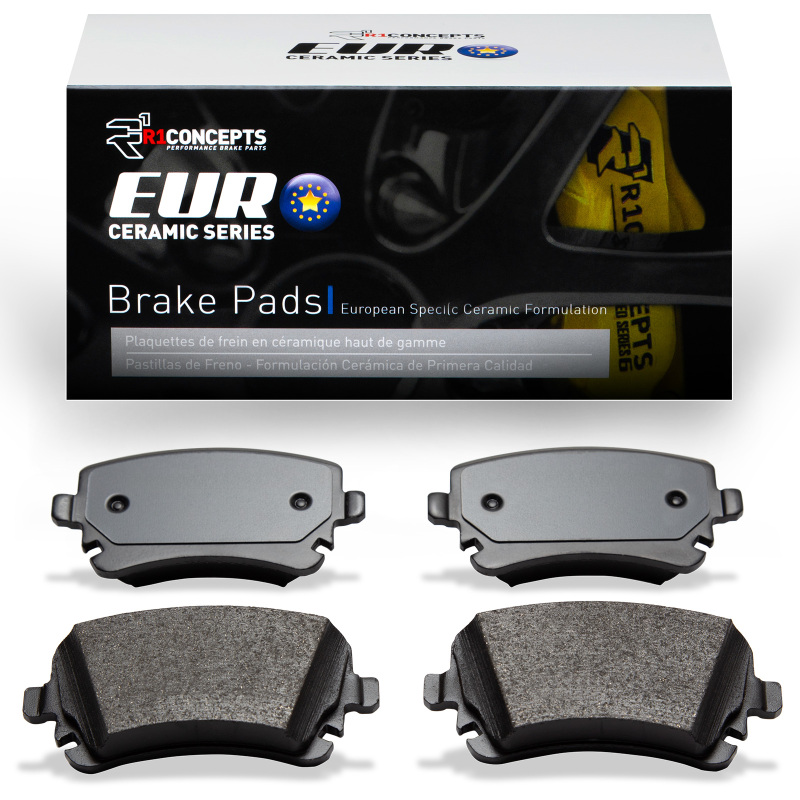 Audi A8 Quattro Brake Pads - Rear - R1 Concepts - Euro Ceramic - `04-`10